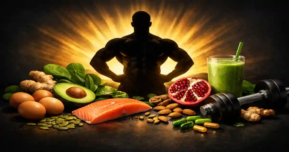 افزایش طبیعی تستوسترون - راهنمای کامل غذاها، مکمل‌ها و معجون‌های افزایش تستوسترون در مردان و زنان