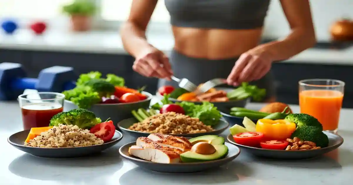 محاسبه کالری روزانه و متابولیسم پایه - تصویر تناسب اندام و تغذیه سالم