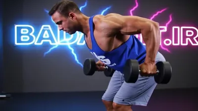 زیر بغل دمبل خم جفت دست