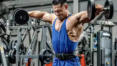 نشر از جانب با دمبل (Dumbbell Lateral Raise)