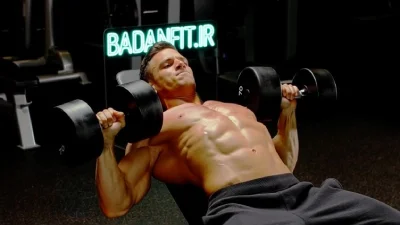 پرس سینه بالا با دمبل